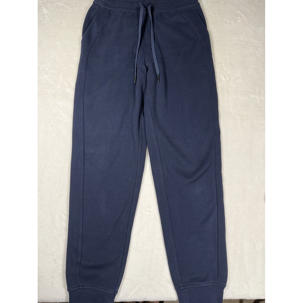 Lululemon Scuba High Rise Jogger Navy Blue Size 4 Drawstring Sweatpants - Picture 2 of 9